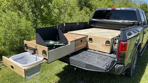 truck bed storage drawers plans